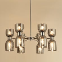 Clessidra Iron 12 Light Pendant